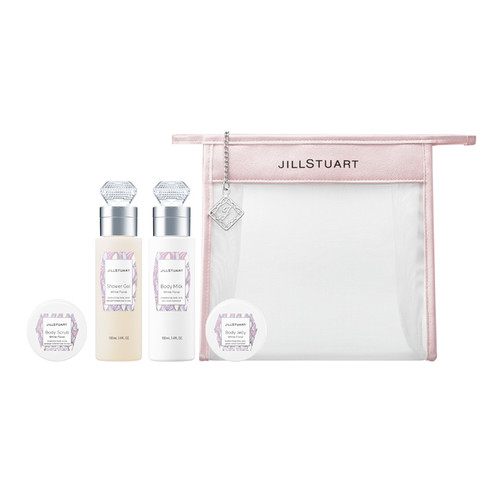 JILL STUART Welcome Kit Minis ~ White Floral ~ 2019 Summer Limited Edition